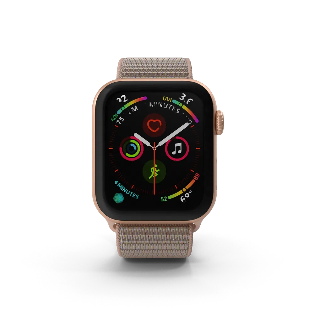 Montre connectée — Bracelet rose
