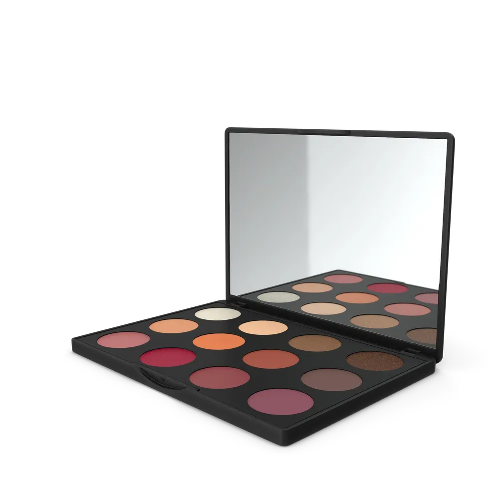 Palette de maquillage avec miroir